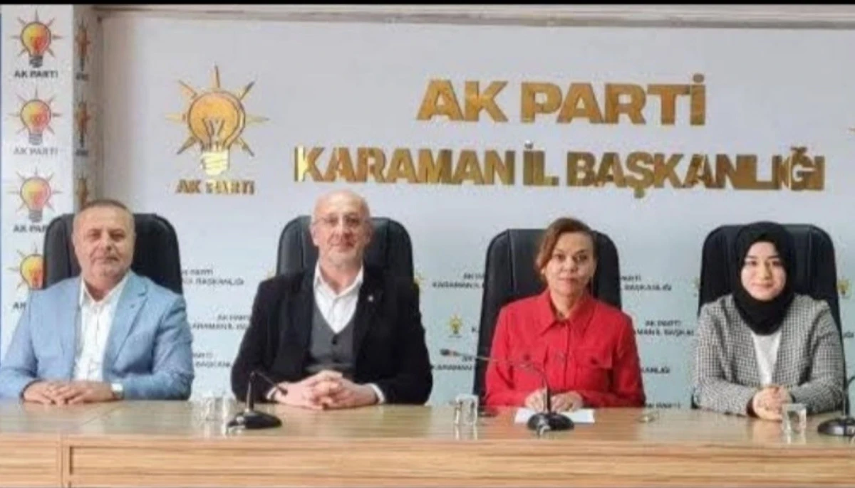 AK Parti Karaman İl Kadın Kolları&rsquo;ndan 25 Kasım a&ccedil;ıklaması
