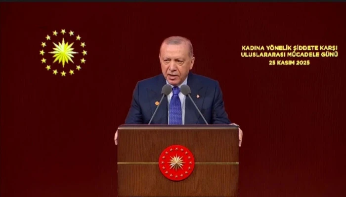 Cumhurbaşkanı Erdoğan: Kadına y&ouml;nelik şiddet, ailenin geleceğine vurulmuş bir darbedir