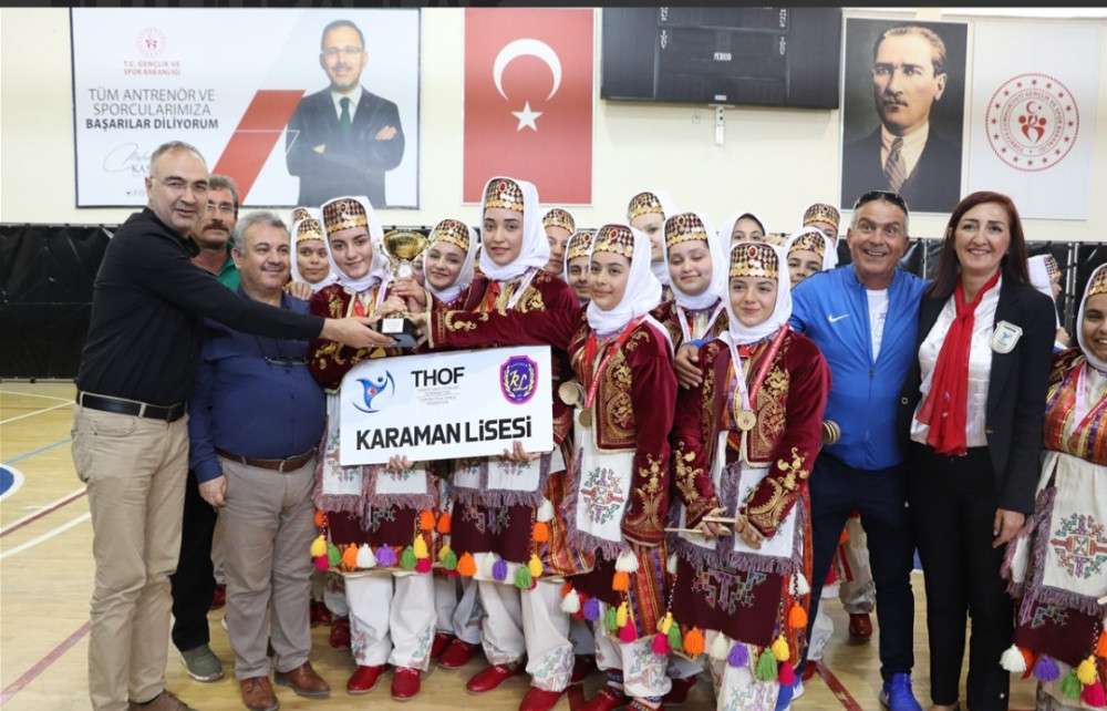 KARAMAN&rsquo;DA HALK OYUNLARI COŞKUSU