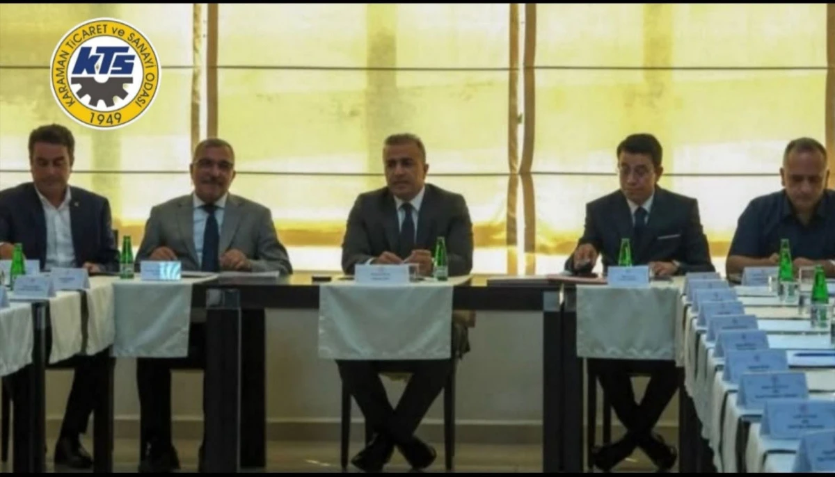 KARAMAN'IN SOSYAL SORUNLARININ &Ccedil;&Ouml;Z&Uuml;M&Uuml;NE Y&Ouml;NELİK TOPLANTI D&Uuml;ZENLENDİ