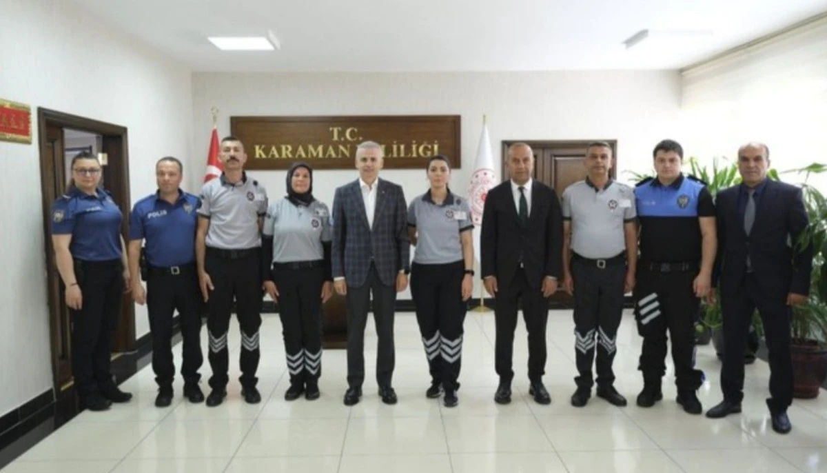 &Ouml;zel G&uuml;venlik G&ouml;revlilerinden Vali &Ccedil;İ&Ccedil;EKLİ'ye Ziyaret