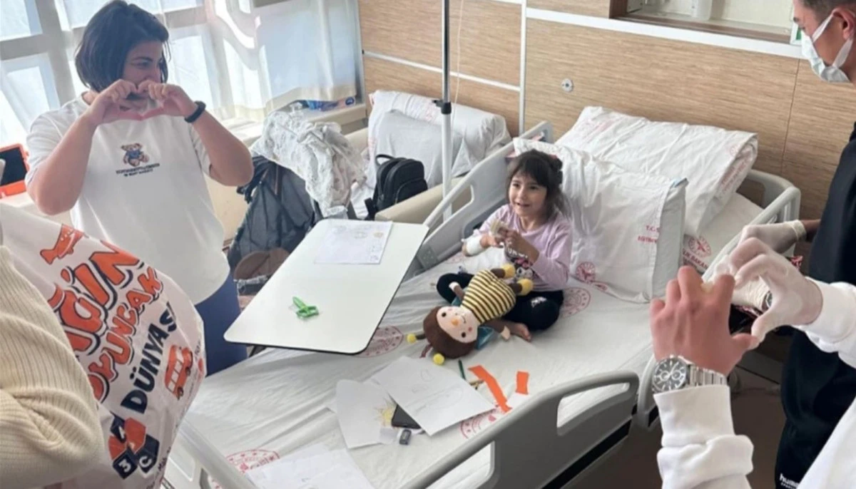 ŞİFA PROJESİ İLE MİNİK KALPLERE DOKUNDULAR