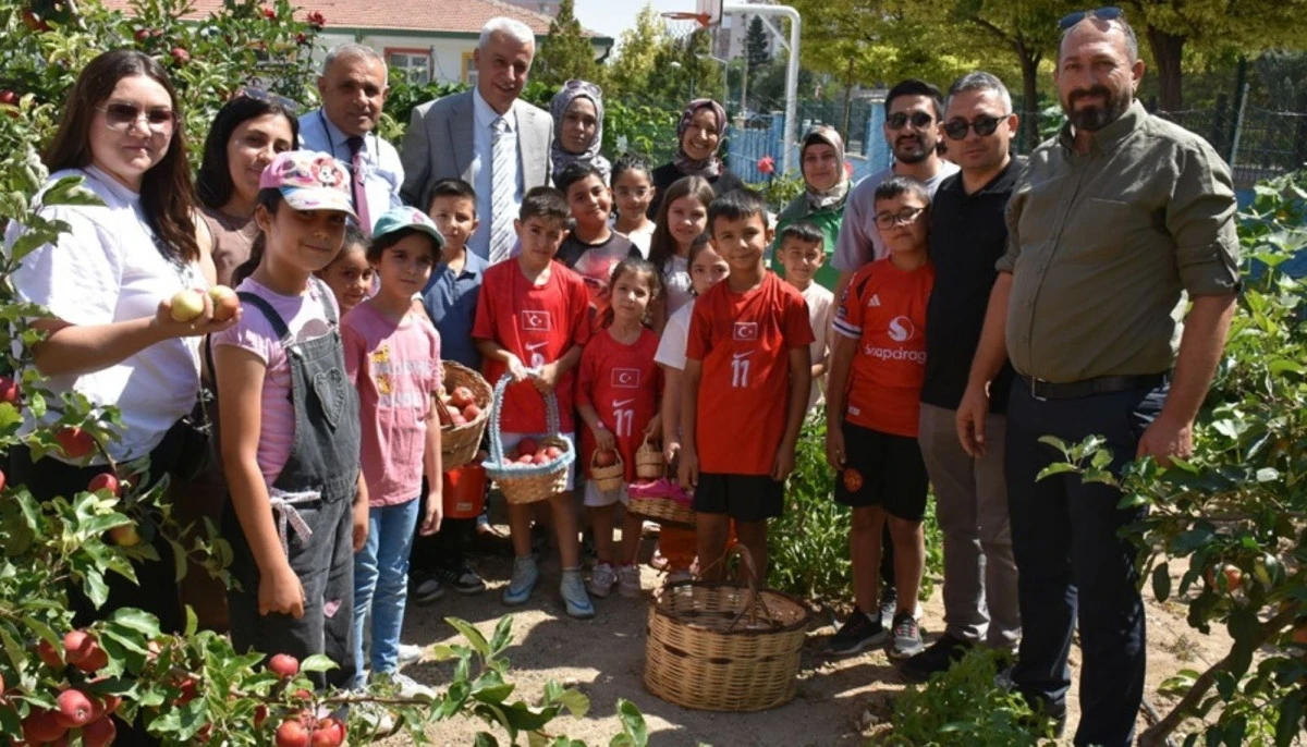 Toprağa Bırakılan Fidanlar, &Ccedil;ocukların Ellerinde Meyveye D&ouml;n&uuml;şt&uuml;